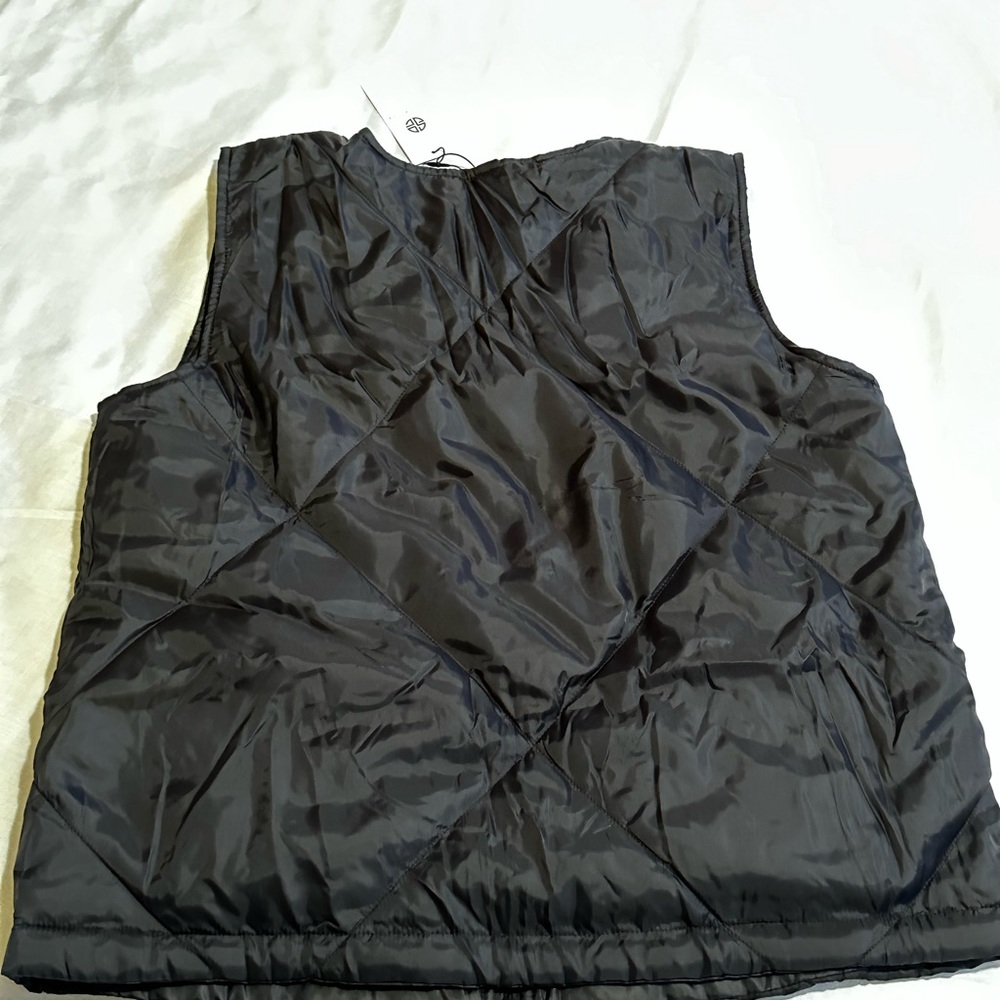❗️PRICE DROP❗️🎉HOST PICK🎉✨NWT✨ Socialite Quilted Vest | Navy | Size S/M - Picture 4 of 7